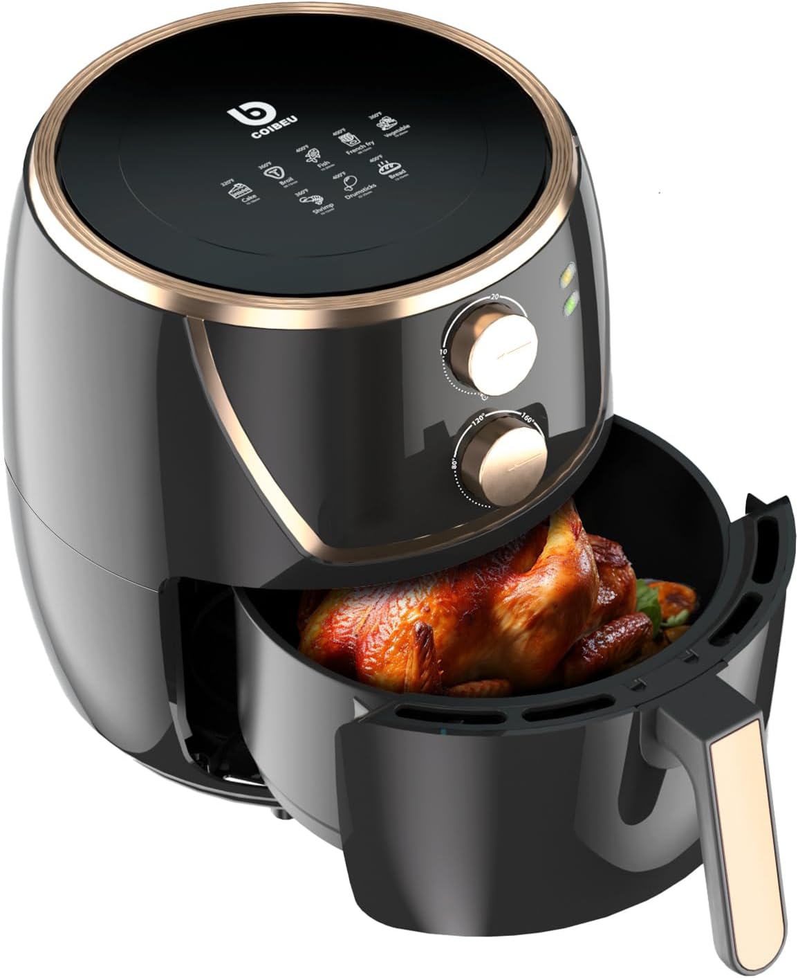 Air Fryer, Fritadeira Sem Óleo Air Fryer 5L, 1500W, WKK-002