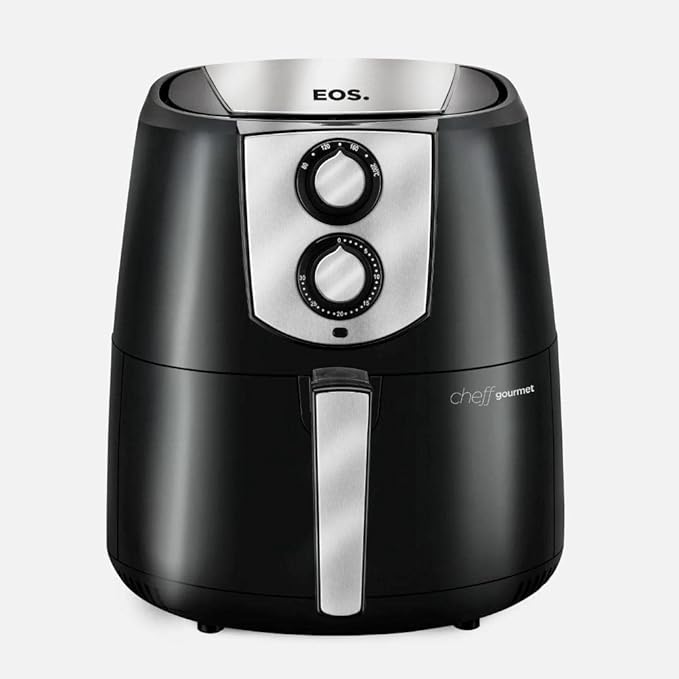 Fritadeira Air Fryer Eos 4,2L Preta Inox EAF42P