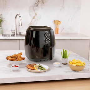 WAP Fritadeira Elétrica Air Fryer FAMILY WAFF2-P 4 Litros, Preto, Revestimento Antiaderente, 1500W