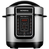 Panela Elétrica de Pressão Mondial Digital Master Cooker PE-40 3L - Preta/Inox