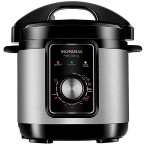 Panela Elétrica de Pressão Mondial PE-47 Pratic Cook 3L - Inox