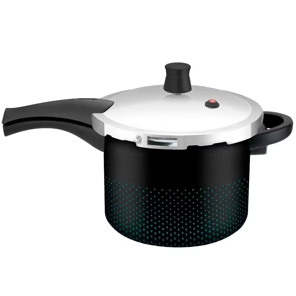 Panela de Pressão 7.6L Fechamento Externo Smart Rochedo Preta