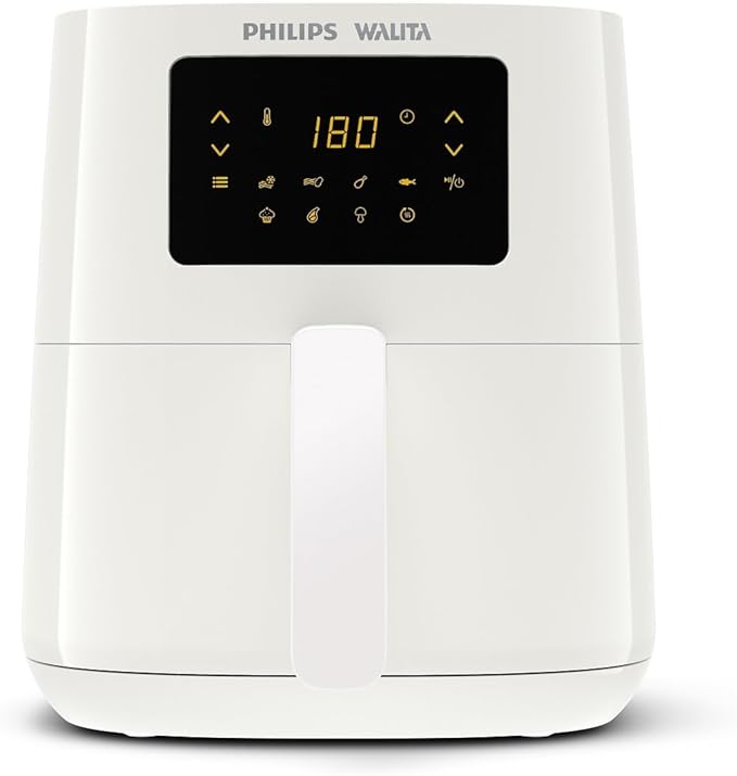 Fritadeira Airfryer Digital Philips Walita Série 3000 4,1 Litros 1400W Branco RI9252/01