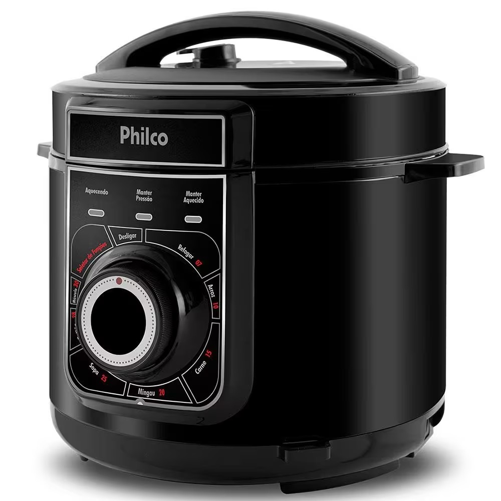 Panela Elétrica de Pressão Multifuncional Philco PPP02PI 5L – Preta