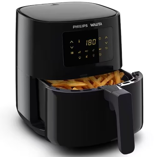 Fritadeira Elétrica Sem Óleo Air Fryer Philips Walita RI9252 4,1 L Digital - Preta