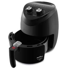 Fritadeira Elétrica Sem Óleo Air Fryer Britânia BFR25P 3,5L - Preta