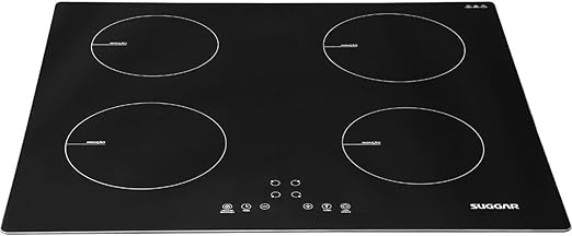 Cooktop de Indução 4 Zonas Preto - SUGGAR - FG0422VC