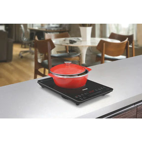 Cooktop Portátil por Indução Tramontina Slim Touch EI 30 com 1 Área de Aquecimento e Comando Touch 127 V