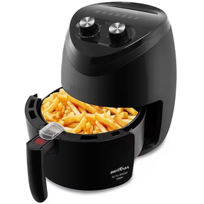 Fritadeira Elétrica Sem Óleo Air Fryer Britânia BFR25P 3,5L - Preta