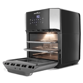 Fritadeira Elétrica sem Óleo Air Fry Britânia Oven BFR2100P 12L - Preta