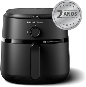 Fritadeira Airfryer Série 1000 XL, Philips Walita, 6,2 litros, Tecnologia RapidAir, Preta - NA130/00