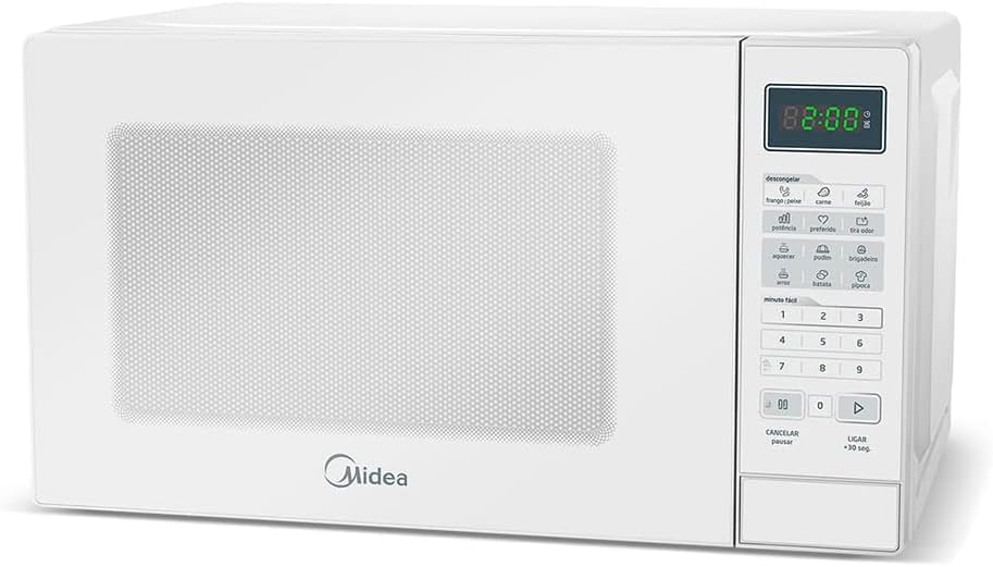 Forno Micro-ondas 20L Branco Midea 127V MRAB21