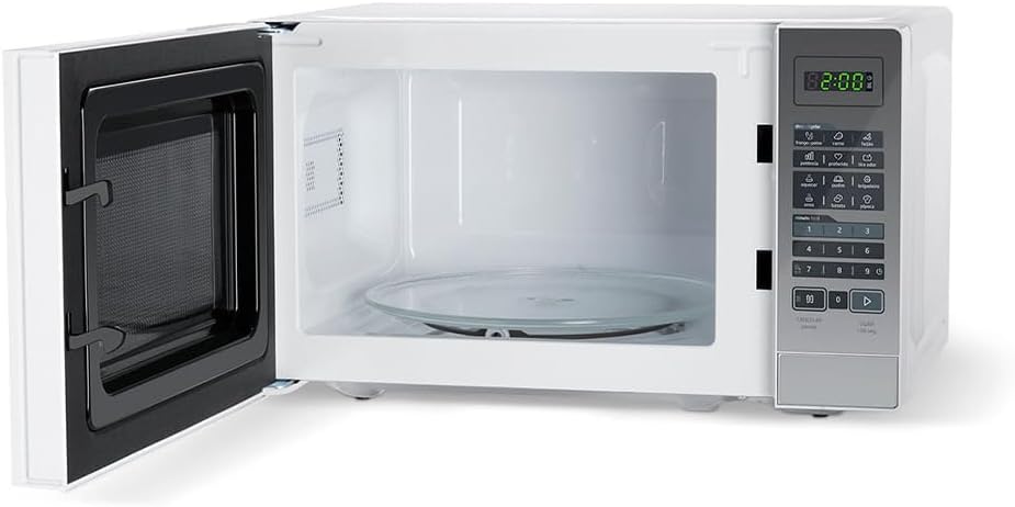 Forno Micro-ondas 20L Branco Espelhado Midea 127V MRAM21