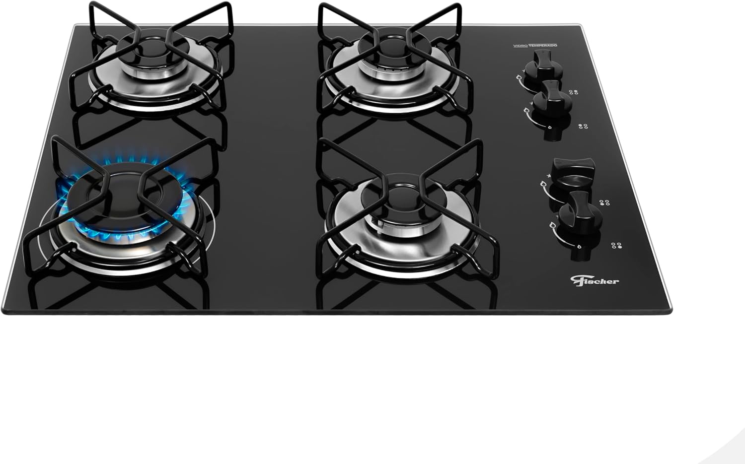 Fischer Cooktop à Gás 4 Bocas Fit Line