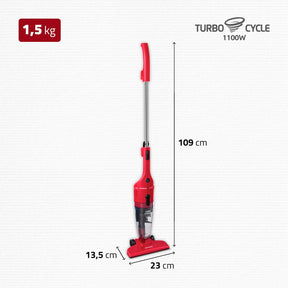 Aspirador de Pó Turbo Cycle, Mondial, Vermelho/Preto, 1100W, 220V - AP-36