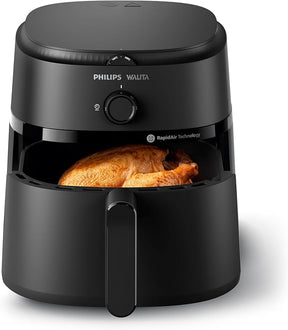 Fritadeira Airfryer Série 1000 XL, Philips Walita, 6,2 litros, Tecnologia RapidAir, Preta - NA130/00