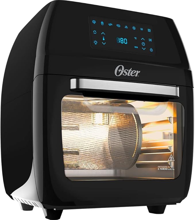 Oster OFRT780 - Fritadeira forno 3 em 1 - 1800 W - ‎Preto