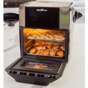 Fritadeira Elétrica sem Óleo Air Fry Britânia Oven BFR2100P 12L - Preta