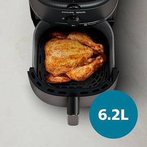 Fritadeira Airfryer Série 1000 XL, Philips Walita, 6,2 litros, Tecnologia RapidAir, Preta - NA130/00