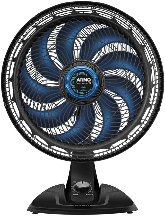 Ventilador Arno X-treme 9 Mesa Repelente 9 pás 160W 40cm