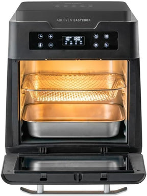 Fritadeira Air Oven Easycook Mallory 1500W Com12 Litros, Painel de LED, Visor de Vidro e Luz Interna, Multi função