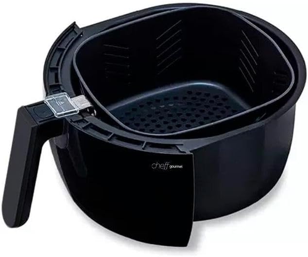 Fritadeira Sem Óleo Air fryer Eos Chef Gourmet 4 Litros Preto Eaf40p